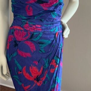Beautiful vintage silk dress